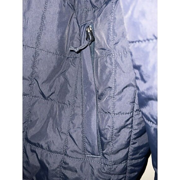 The North Face TNF Thermoball Blue Teal Full Zip Outdoor Puffer Jacket Men’s XL - Picture 8 of 13